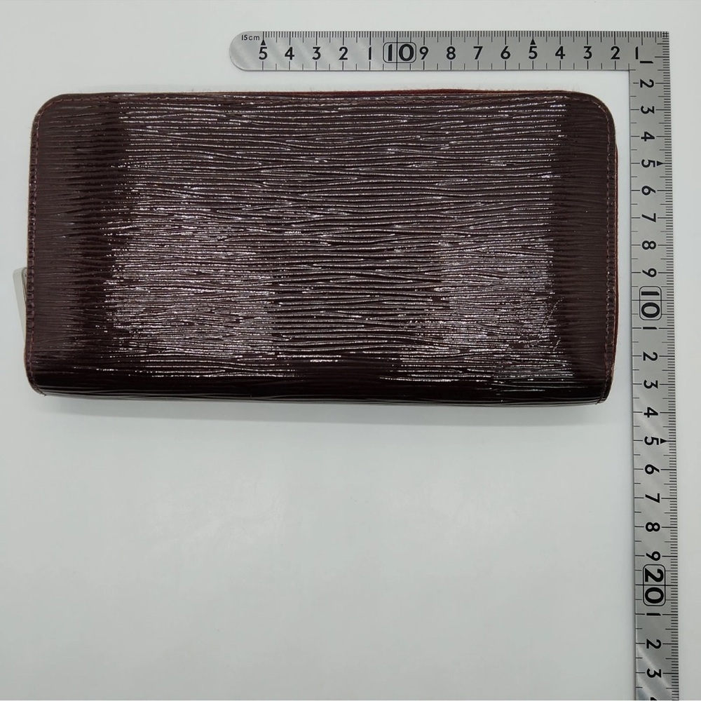 Louis Vuitton Bordeaux Epi Long Brown Wallet - Picture 9 of 9